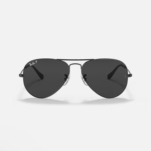 NEW Ray-Ban Women Aviator Extra Small Sunglasses, Black Frame with Dark Lenses